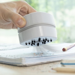 Aspirator Mini Portabil InnovaGoods Micuum Alb Compact si Eficient - Img 5