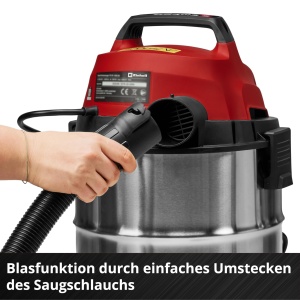 Aspirator multifunctional Einhell TC-VC 3055 SA 30L 900W pentru curatare umeda si uscata - Img 8