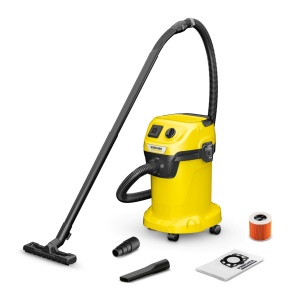 Aspirator multifunctional Karcher WD 3 P V-19420, 1000 W, 19 L, cu functie de suflare