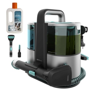 Aspirator pentru covoare Cecotec Conga 4000, 400 W, 2 rezervoare, 5 m raza actiune