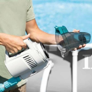 Aspirator pentru piscine Intex (28628), acumulator Ni-MH, 2.80m, cu 2 perii - Img 6