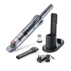 Aspirator portabil Invictus One, putere mare, design compact, culoare antracit