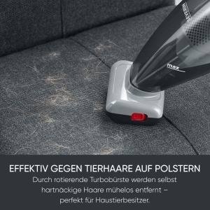 Aspirator portabil Severin HV 7146, 4-in-1, 30 min autonomie, alb-gri-rosu - Img 9