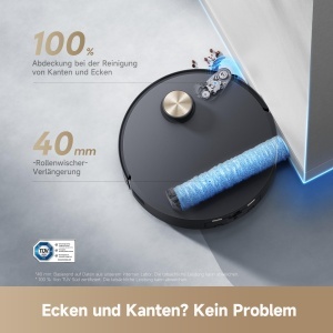 Aspirator robot Dreame Aqua10 Roller, 30000 Pa, cu mop umed, negru - Img 7