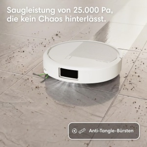 Aspirator robot iRobot Roomba 575 Combo cu statie de spalare, 25Kpa, negru - Img 2