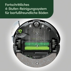 Aspirator robot iRobot Roomba Combo 10 Max, 2-in-1, auto-curatare, navigare inteligenta - Img 3