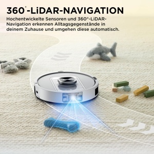 Aspirator robot Shark ThermaCharged cu functie de spalare, 3 ore autonomie, tehnologie DirtDetect - Img 9
