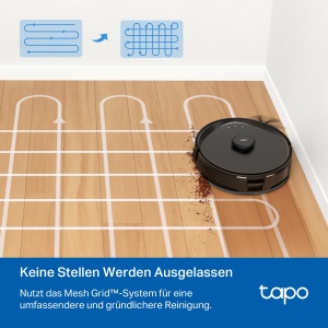 Aspirator robot Tapo RV30 Max Plus cu functie de stergere si statie de aspiratie automata, aspiratie ultra puternica de 5300Pa, navigatie duala LiDAR + IMU, control vocal Alexa si Google Assistant, APP - Img 8
