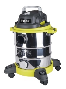 Aspirator RYOBI RVC-1220I-G, 1250 W, 20 L, cu functie de suflare