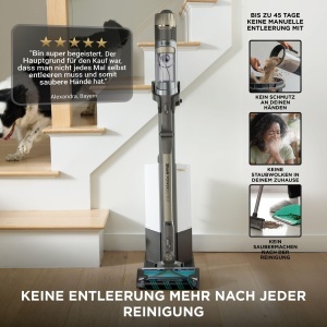 Aspirator Shark PowerDetect Clean Empty, 70 min autonomie, 380 W, auriu - Img 5