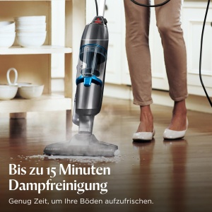 Aspirator si Dampfreiniger BISSELL Vac Steam 2-in-1, Eliminare 99.9 Germeni, Tanc Uscat - Img 6
