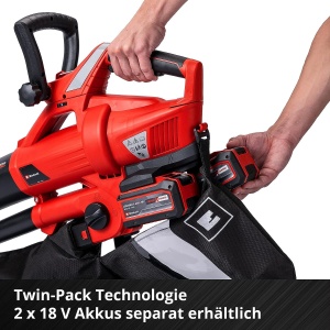 Aspirator suflant Einhell GE-CL 36 Li E-Solo 210 kmh Brushless Motor 45L - Img 6