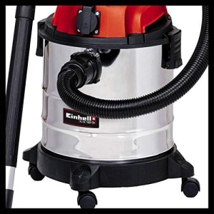 Aspirator umed/uscat Einhell TC-VC 1820 SA (1.250 wati, rezervor din otel inoxidabil 20l, conexiune prin suflare, suport pentru accesorii, priza automata pentru dispozitiv, incl. furtun de aspiratie, duze + filtru) - Img 2