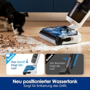 Aspirator umed-uscat Tineco Floor One Stretch S6, 40 min autonomie, auto-curatare - Img 10