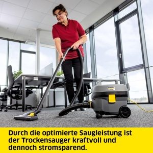 Aspirator uscat Karcher T 71 Classic, 850W, 7L, 2m furtun - Img 2