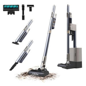 Aspirator vertical Cecotec Scoba 2100 Station 210W Motor digital fara perii