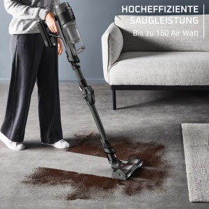 Aspirator vertical Rowenta X-Force Flex 1260 Neo RH9L55E0 150 Air Watt autonomie 60 min negru - Img 3