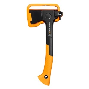 Axa universala Fiskars X-Series X14, 35.5 cm, 529 g, negruportocaliu