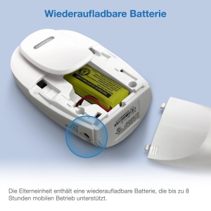 Babyfon VTech BM1120, audio de inalta calitate, raza 460 m, acumulatori reincarcabili - Img 9
