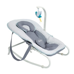 Babymoov Babywippe Graphik Blue Functie Wippe Reglabil Compact