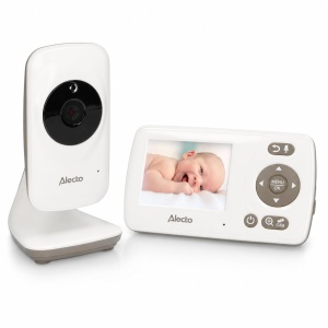 Babyphone Alecto DVM71 cu Camera, 2,4 Display, 50 m Reichweite, AlbTaupe