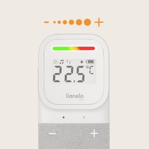 Babyphone audio Lionelo Babyline 2.3 cu noapte luminoasa, raza 400m, 10 ore autonomie - Img 5
