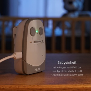 Babyphone Reer Nova 50140, 450m raza, reglare volum, indicator sonor - Img 3