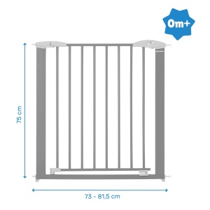 Badabulle Safe Lock Metal Gri 73-815 cm Montare Fara Unelte - Img 6