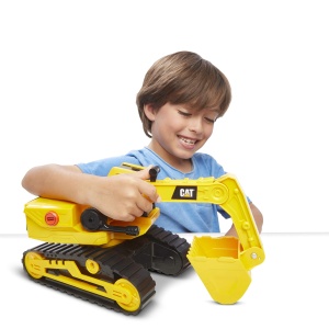 Bagger cu lumini si sunete CAT Construction Power Hauler 29,5 cm, interactiv - Img 2