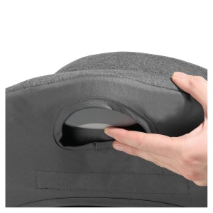 Balansoar pentru bebelusi hauck Alpha Bouncer Premium, gri inchis, 2in1 - Img 6