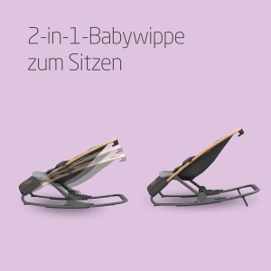 Balansoar pentru bebelusi Maxi-Cosi Kori 2-in-1 0-6 luni pana la 9 kg Balansoar pentru bebelusi 3 pozitii de inclinare reglabile cu o singura mana uso - Img 2
