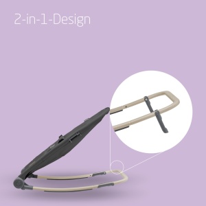 Balansoar pentru bebelusi Maxi-Cosi Loa, ultracompact, 2 pozitii, 0-12 kg, gri - Img 4