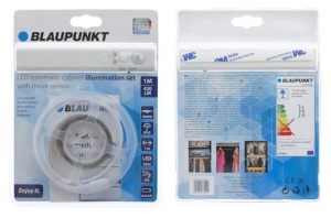 Banda LED Blaupunkt 1M cu senzori de miscare, lumina naturala, autoadeziva - Img 5