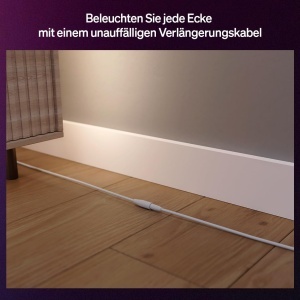 Banda LED Hue Flux 2 metri, culori vibrante, control aplicatie, extensibila - Img 3