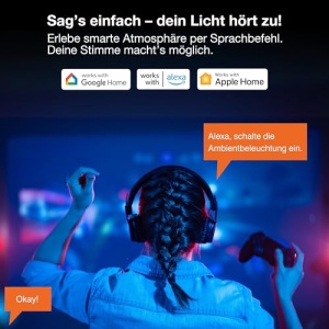 Banda LED inteligenta LEDVANCE SMART MATTER FLEX, extensibila, 1M, RGB si alb reglabil - Img 6
