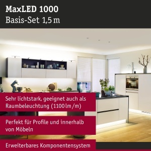 Banda LED Paulmann 705.85, 18W, Argintie, Extensibila pana la 4.2m - Img 2