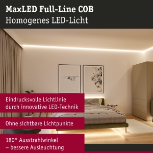 Banda LED Paulmann MaxLED 500, 3m, 19W, 1500lm, 2700K, Dimabila - Img 2