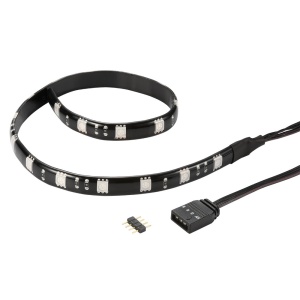 Banda LED RGB Sharkoon Pacelight S1, 36 cm, 18 LED-uri, 16.8 milioane culori