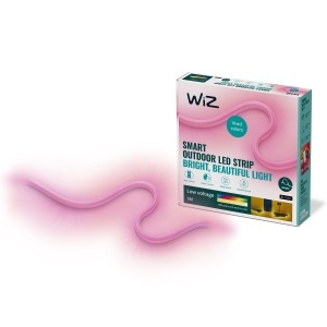Banda LED WiZ Outdoor, 5 metri, dimmabila, 16 milioane culori, rezistenta la intemperii