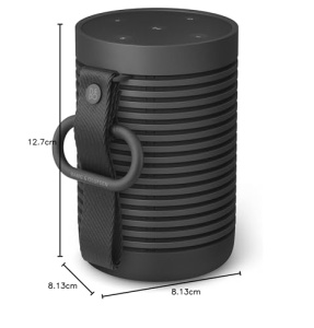 Bang & Olufsen Beosound Explore - Bluetooth portabil fara fir in aer liber, acasa si calatorii, durata de viata a bateriei de 27 de ore, difuzor rezistent la apa la 360deg + cablu de incarcare USB-C - negru antracit - Img 16