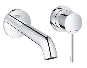 Baterie baie GROHE Essence 19408001 montaj pe perete economisire apa finisaj cromat