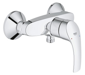 Baterie cada Grohe Eurosmart 33555002 crom cu functie automata de comutare duscada
