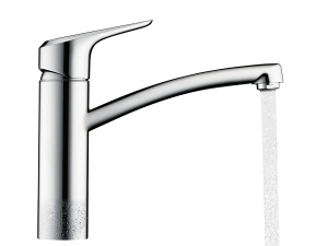 Baterie de bucatarie Hansgrohe Ecos M, crom, cu maner unic, rezistenta la presiune - Img 4