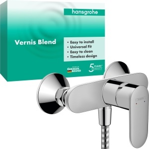 Baterie dus hansgrohe Vernis Blend, crom, un singur maner, 15.7 lmin