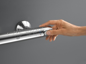 Baterie dus termostatata GROHE Precision Flow 34840000 economisire apa protectie la supraincalzire crom - Img 2