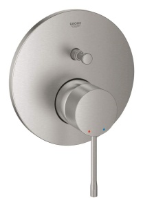 Baterie pentru cada si dus GROHE Essence, cu cartus ceramic de 46 mm, finisaj StarLight - Img 4