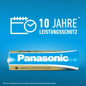 Baterii Alkaline Panasonic EVOLTA AAA Micro LR03, 10 buc, 1.5V, Ambalaj Plastic Free - Img 7