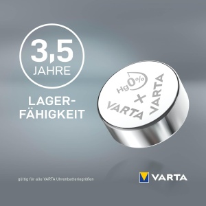 Baterii Buton VARTA V371SR69, 2 buc, 1.55V, tehnologie argintie - Img 6