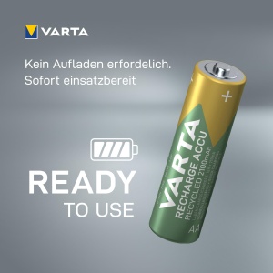 Baterii reincarcabile VARTA AA, 2100 mAh, 6 bucati, din material reciclat - Img 8