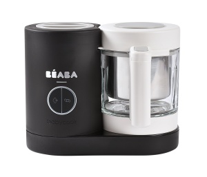 Beaba Babycook Neo Blender si Aparat de Gatit cu Aburi 6-in-1 Capacitate Mare Negru